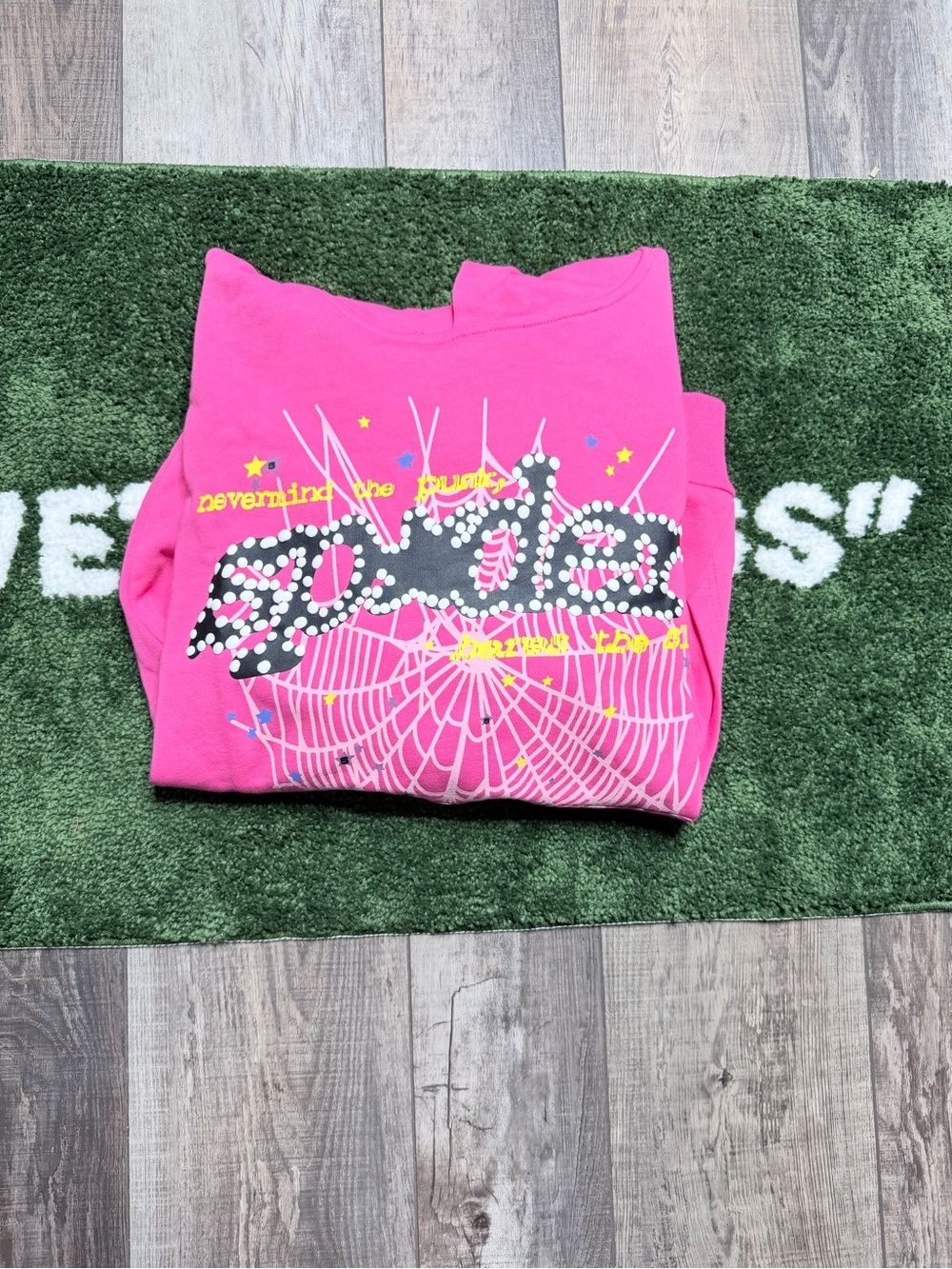 Pink Graphic Pullover Hoodie – Sp5der
